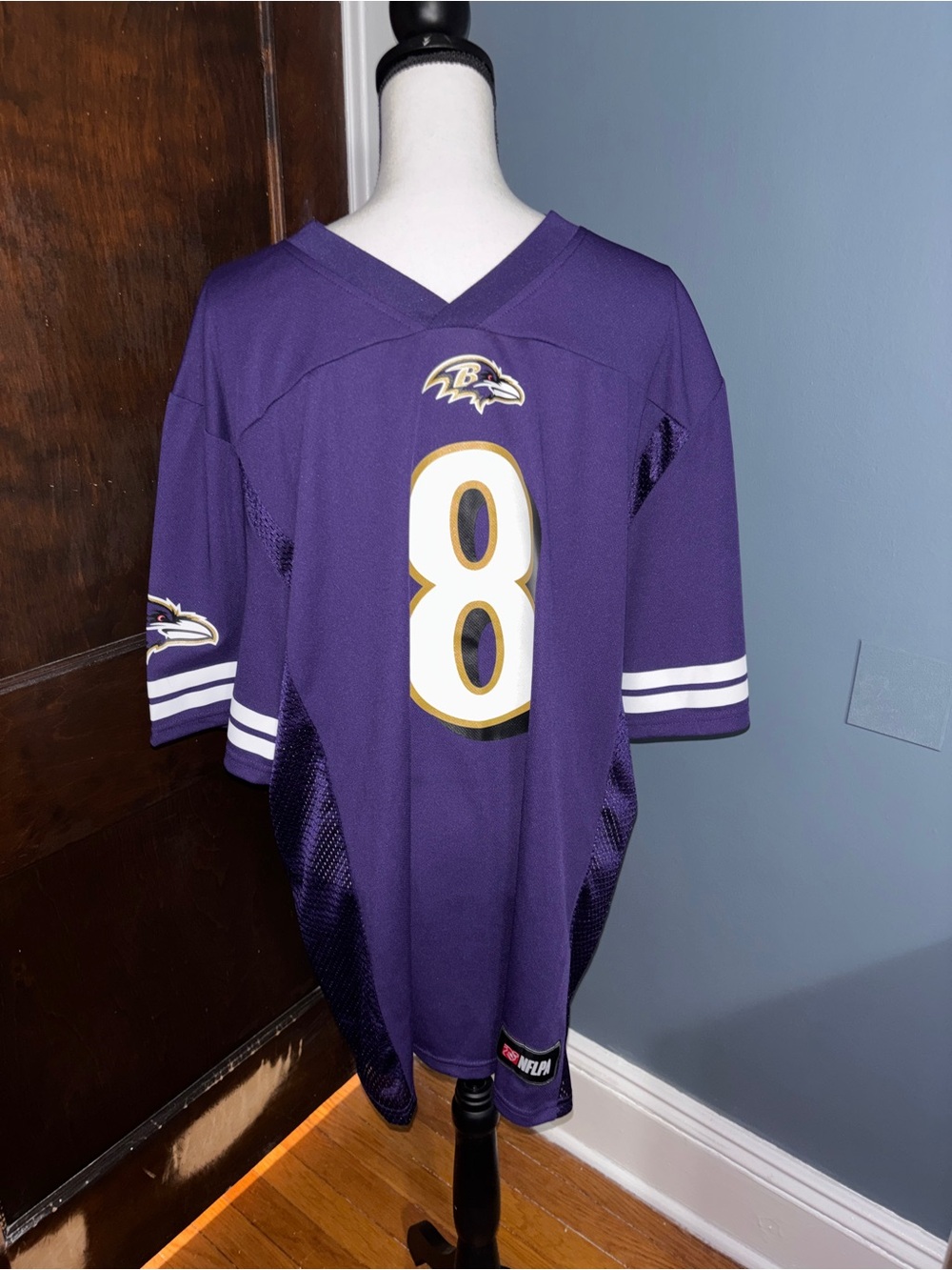Lamar Jackson NFLPA Baltimore Ravens Jersey
